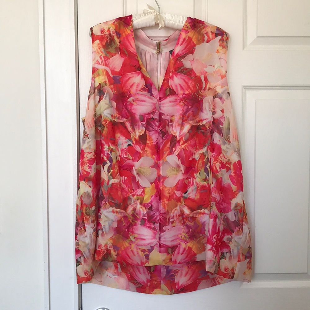 Vince Camuto Floral Tank